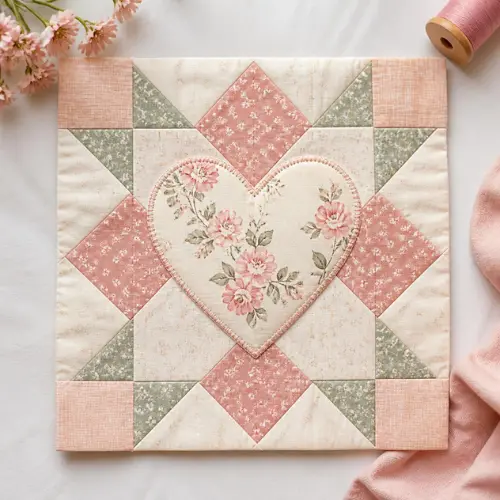 Heart Quilt Applique