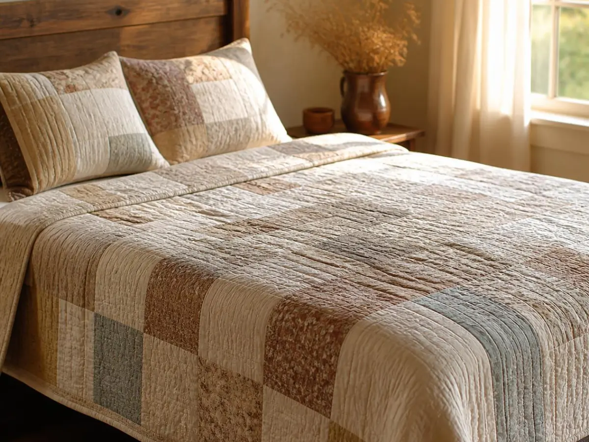 cotton quilt with batting