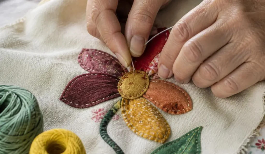 hand sewing applique