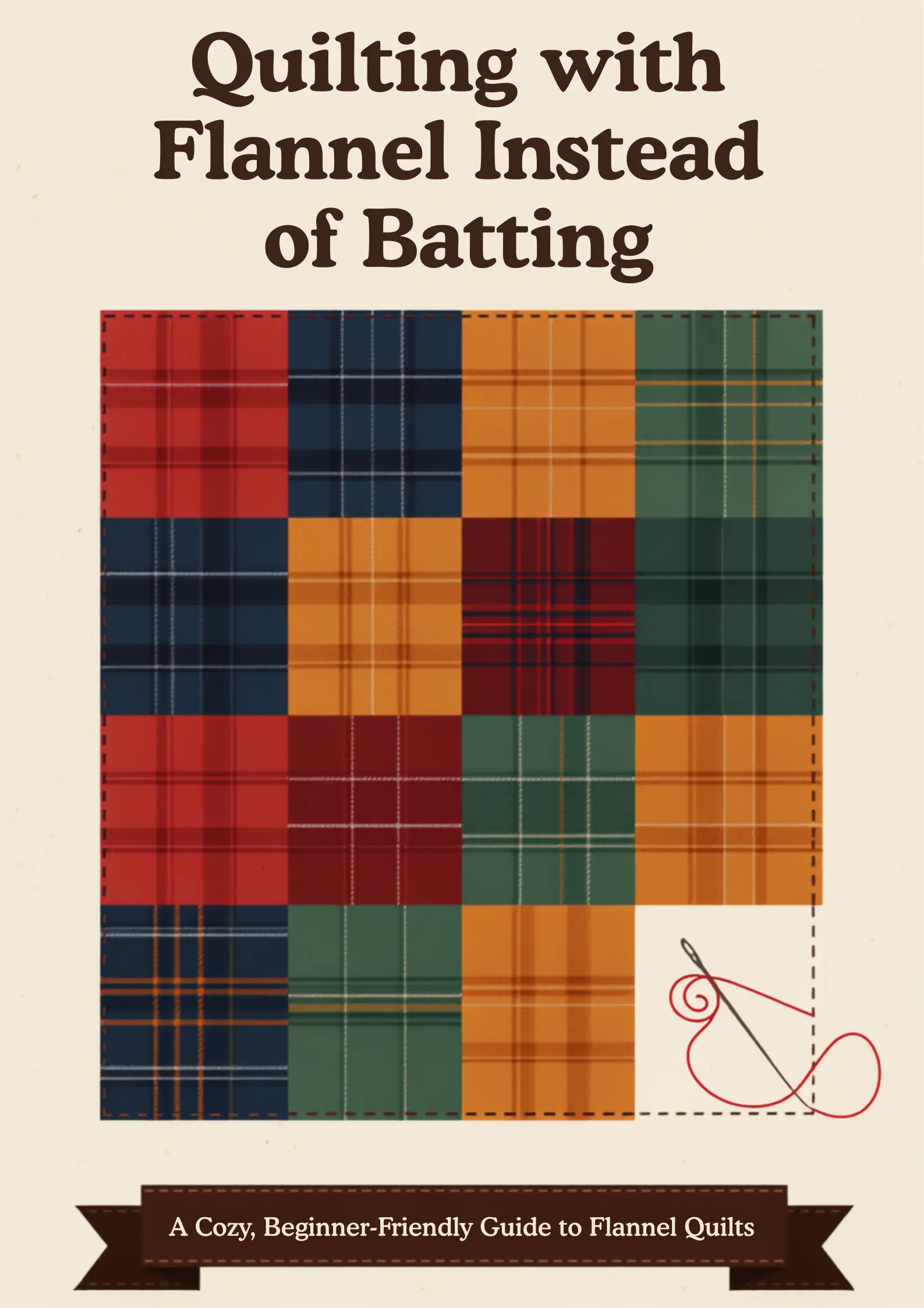 can i use flannel instead of batting