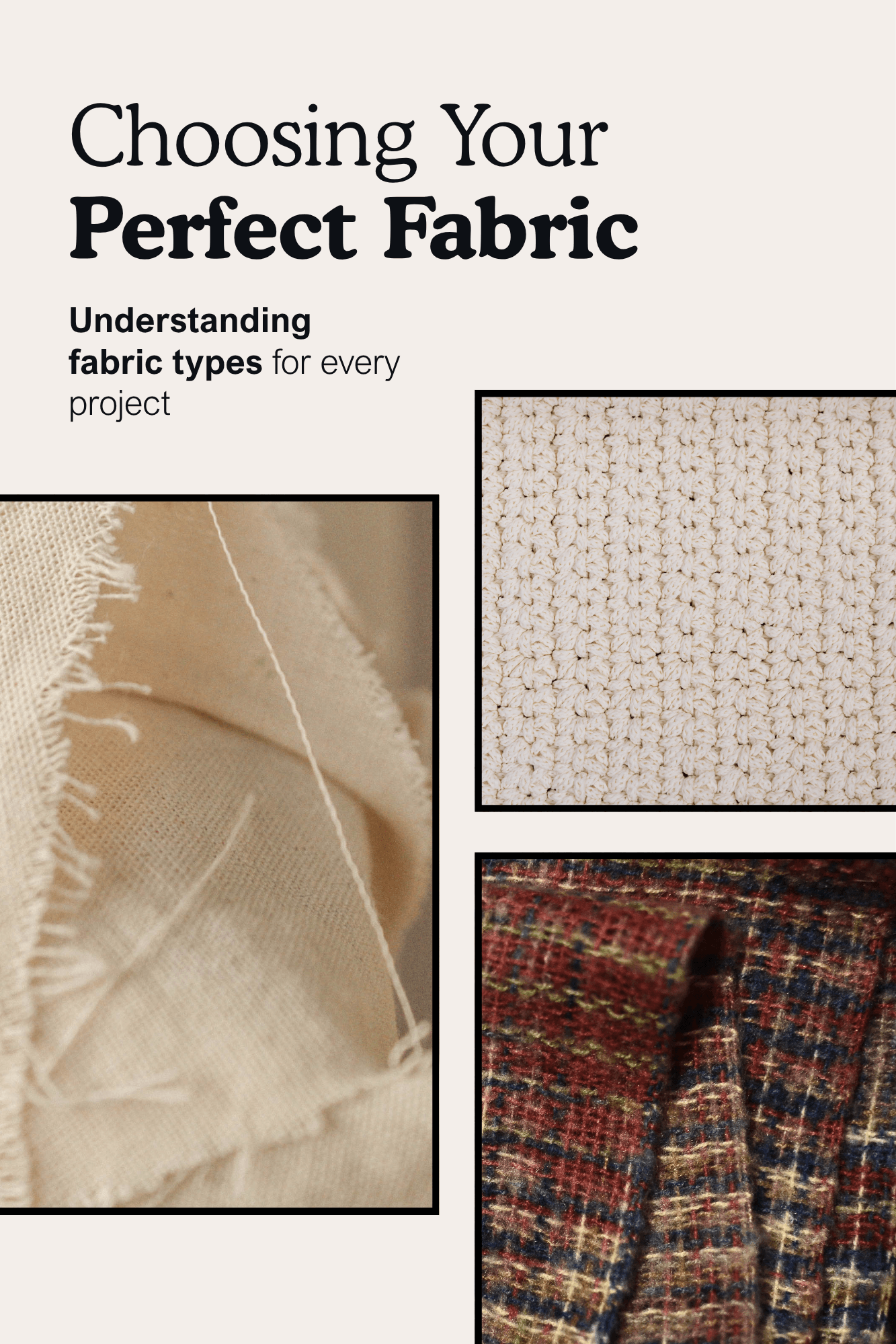 Fabric types or fabric basics