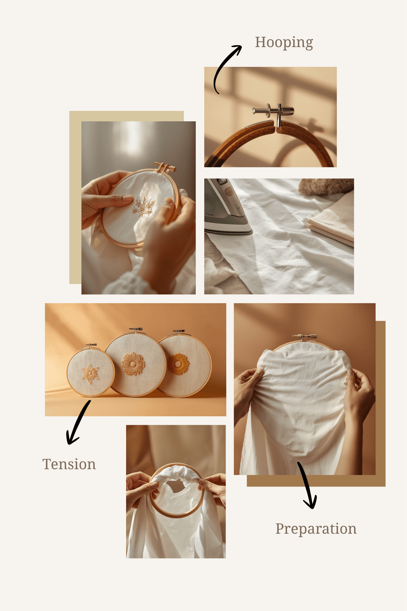 How to use an embroidery hoop