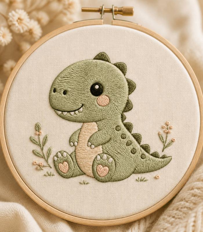 Cartoon Baby T-Rex