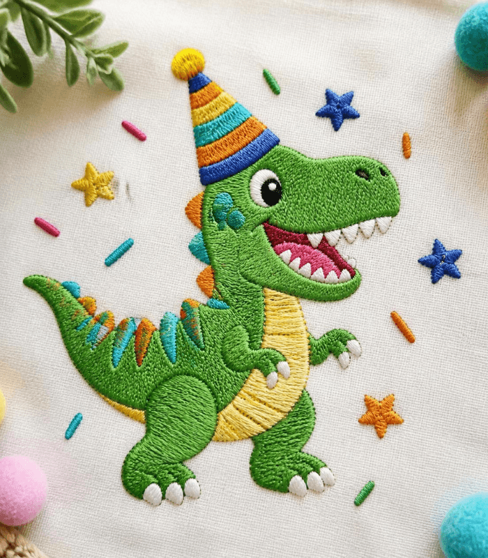 T-Rex with a Party Hat