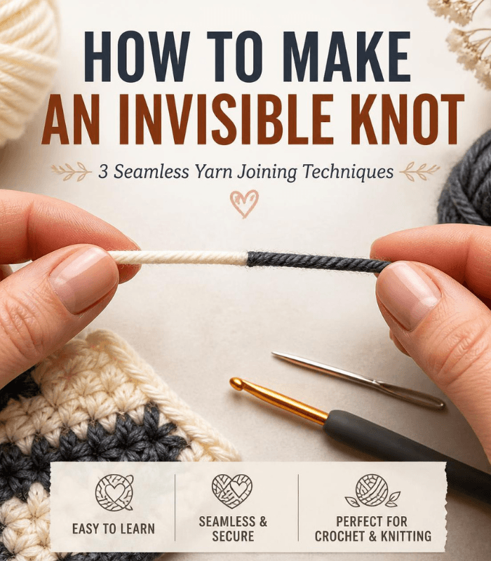 Making an invisibe knot