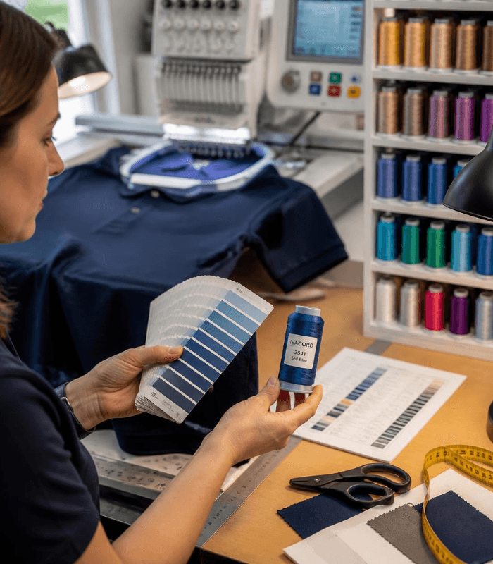 convert isacord to exquisite thread