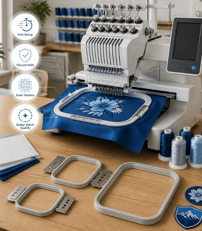 proemb embroidery machine compatible with magic hoops